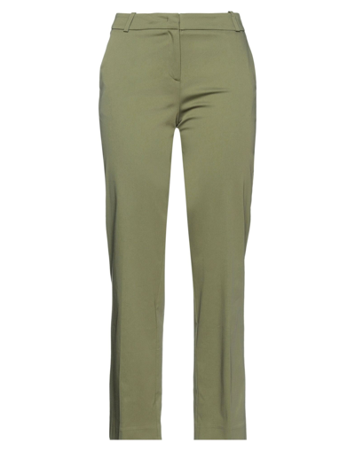 Shop A.d.e.l.e. 1961 Cropped Pants In Military Green