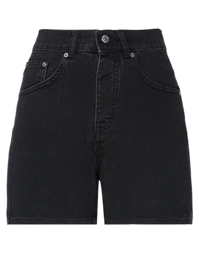 Shop Bolongaro Trevor Woman Denim Shorts Black Size 29 Cotton
