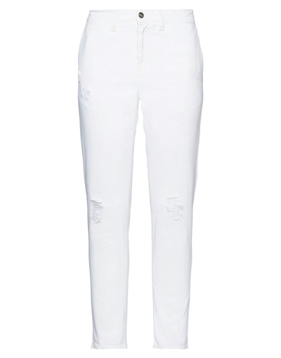 Shop 2w2m Woman Jeans White Size 30 Cotton
