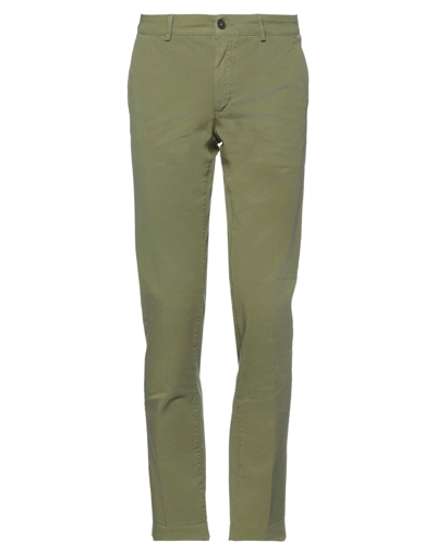 Shop Maison Clochard Pants In Military Green
