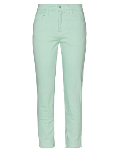 Shop Mauro Grifoni Jeans In Light Green