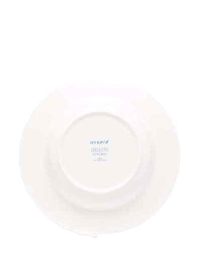 Seletti Agroha Hybrid Soup Plate (set Of 2) In White
