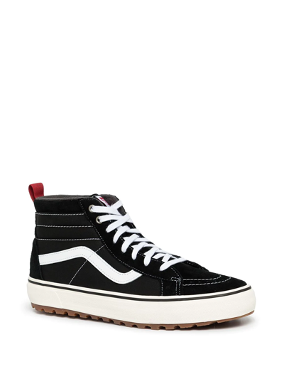 Shop Vans Sk8-hi Mte-1 High-top Sneakers In Black