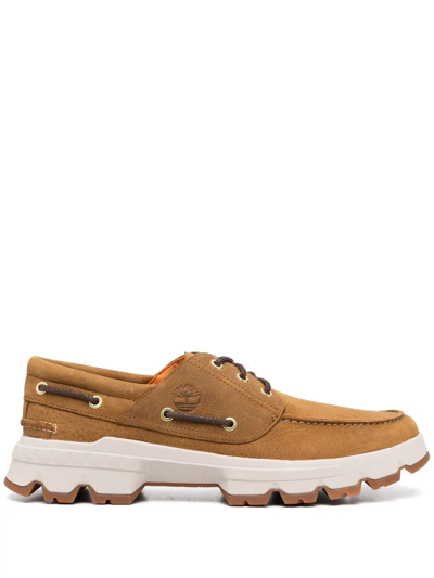Timberland Tbl Originals Ultra 3-eye Moc Toe Shoes In Wheat Tan-brown |  ModeSens