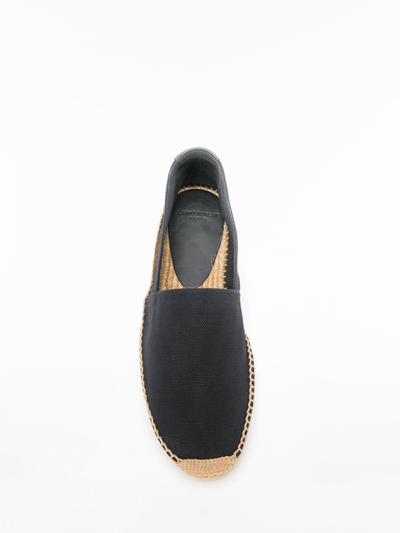 Shop Saint Laurent Black Espadrillas