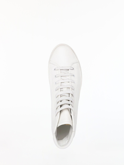 Shop Saint Laurent Malibu White Sneakers