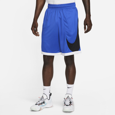 Shop Nike Men's Dri-fit Basketball Shorts In Blue