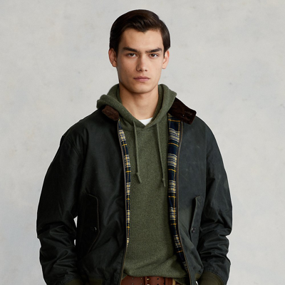 Polo ralph best sale lauren oilcloth jacket