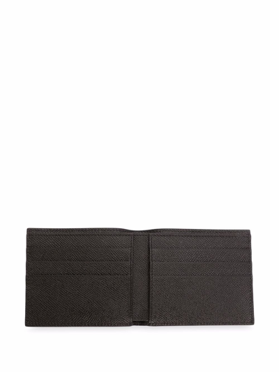 Shop Dolce & Gabbana Camouflage-print Bi-fold Leather Wallet In Grün