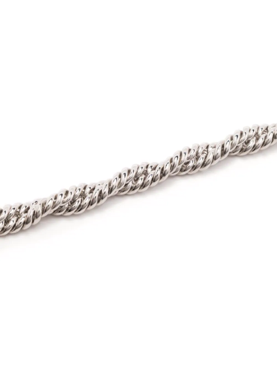 Shop Missoma Marina Double-chain Bracelet In Silber