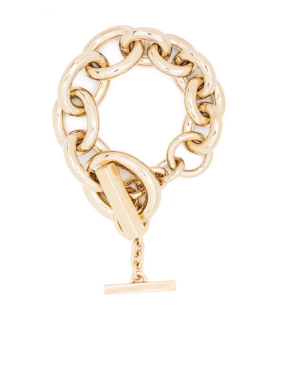 Shop Jacquemus Node 2 Bracelet In Gold