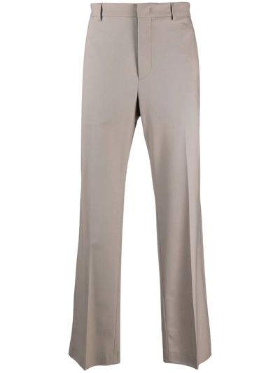 Shop 424 Straight-leg Trousers In Grau