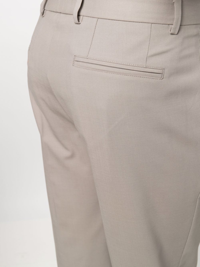 Shop 424 Straight-leg Trousers In Grau