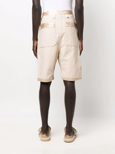 Miharayasuhiro Knee-length Chino Shorts In Nude