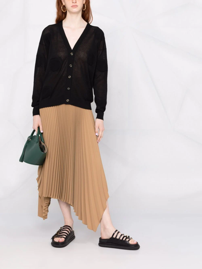 Uma Wang Polka-dot Cardigan In Schwarz