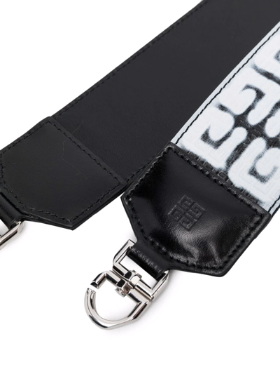 Givenchy Logo-print Detachable Shoulder Strap In Schwarz