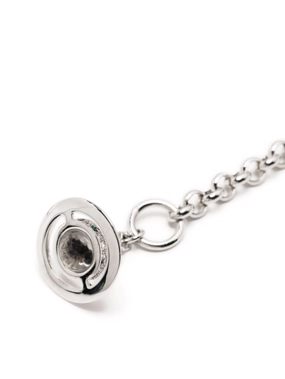 Vivienne Westwood Orb Charm Bracelet In Silver
