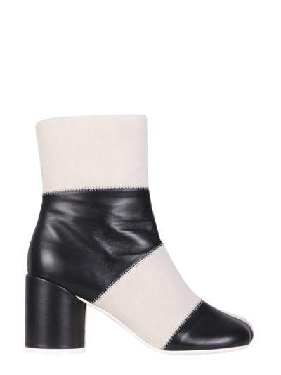 Shop Mm6 Maison Margiela 6 Heel Boots In White