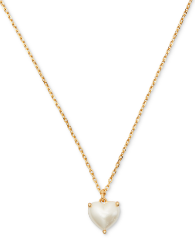 Kate Spade My Love June Pendant Necklace In Pearl