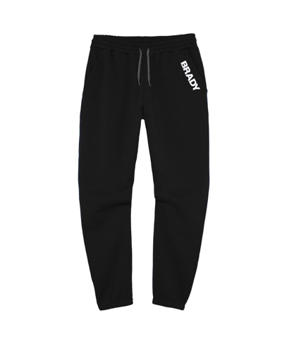 Brady Men's  Black Wordmark Fleece Pants In Black
