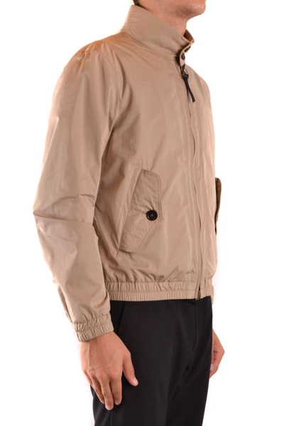 Shop Woolrich Men's Beige Polyester Outerwear Jacket