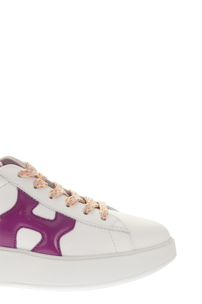 Shop Hogan H564 Rebel - Sneakers In White