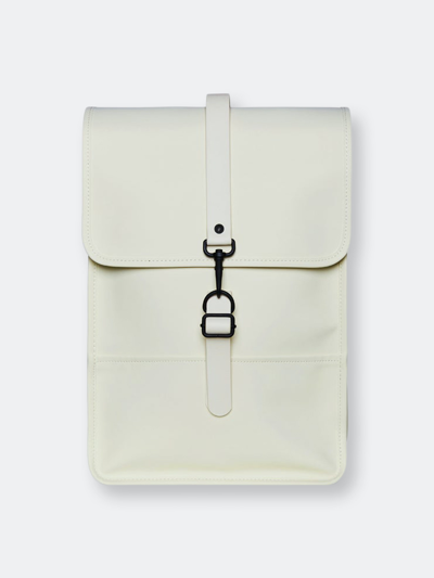 Shop Rains Backpack Mini In White
