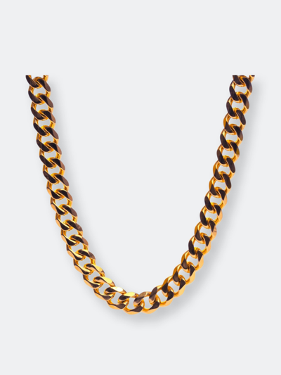Shop Tseatjewelry Pisha Necklace In Gold