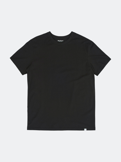 Shop Druthers Gots® Certified Organic Cotton T-shirt In Black