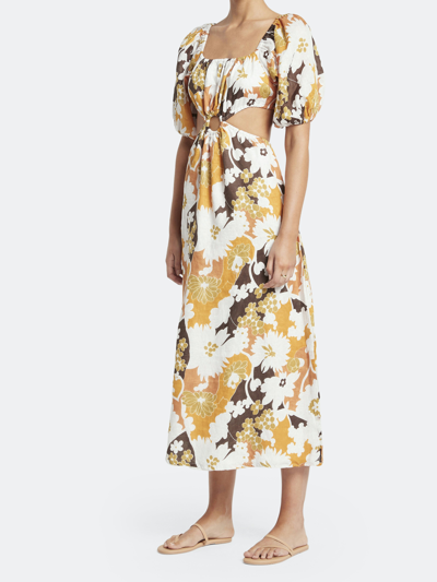 Shop Faithfull The Brand Trinita Maxi Dress In Elvinna Floral Print