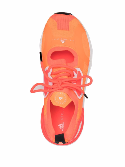 Shop Adidas By Stella Mccartney Ultraboost Sneakers In Orange