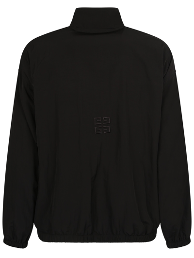Shop Givenchy Branded Jacket In Black