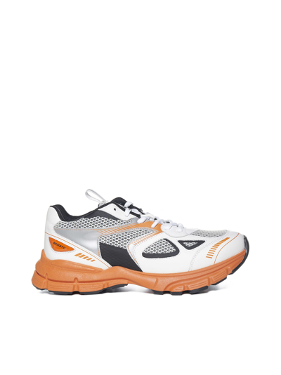 Shop Axel Arigato Sneakers In White Orange