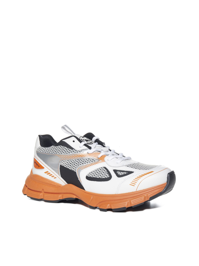 Shop Axel Arigato Sneakers In White Orange