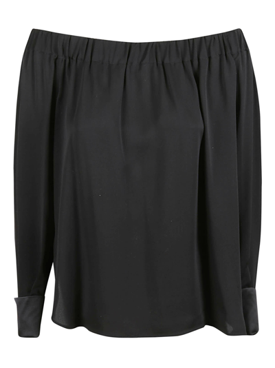 Shop Max Mara Pattino Shirt In Black