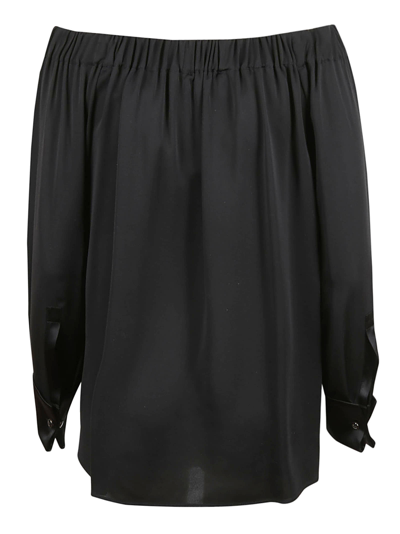 Shop Max Mara Pattino Shirt In Black