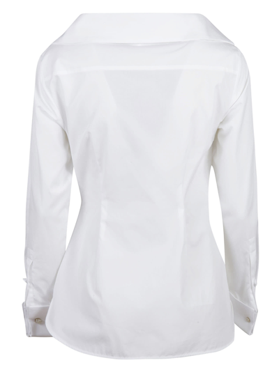 Shop Max Mara Pianoforte Veranda Shirt In White