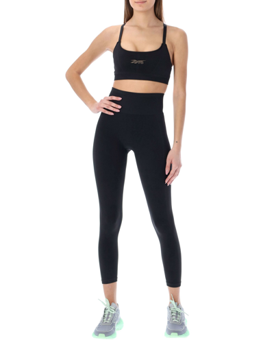 Shop Victoria Beckham Seamless Sport Bra In Black