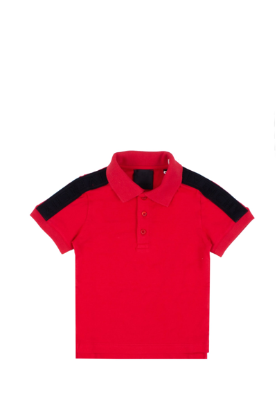 Shop Givenchy Cotton Polo Shirt In Red