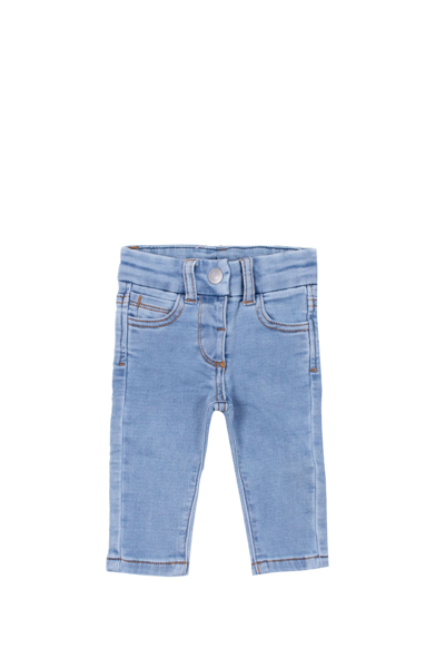 Shop Chiara Ferragni Eyestar Denim Fleece Jeans In Blue