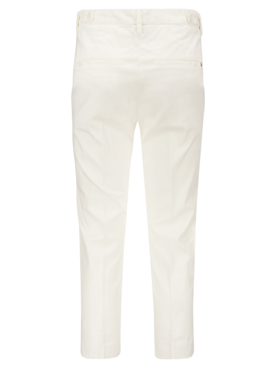 Shop Dondup Ariel - Carrot Trousers In White