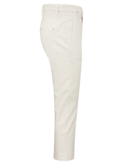 Shop Dondup Ariel - Carrot Trousers In White