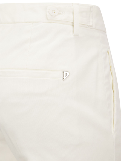 Shop Dondup Ariel - Carrot Trousers In White