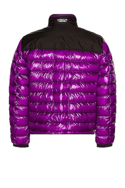 Shop Moncler Silvere Jacket In Purple