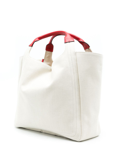 Shop Valentino Atelier 04 Logo Tote Bag In 0ne