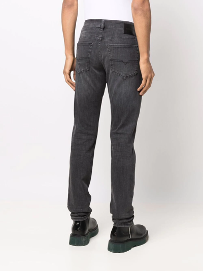 Shop Diesel Slim-cut Denim Jeans In Black