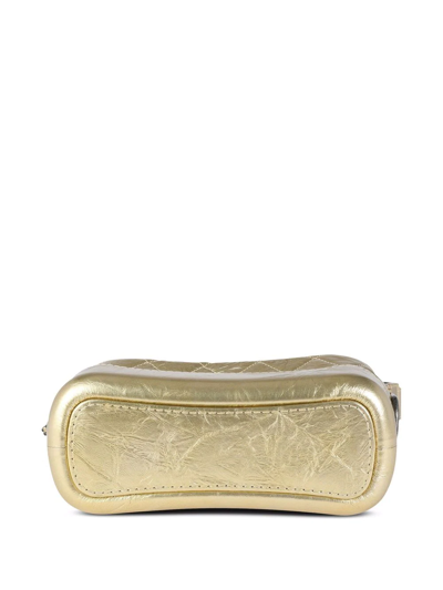 Pre-owned Chanel Small Gabrielle Shoulder Bag In Neutrals