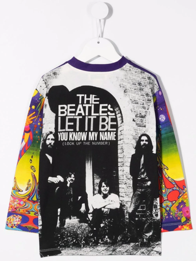 Shop Stella Mccartney The Beatles Graphic-print T-shirt In Black