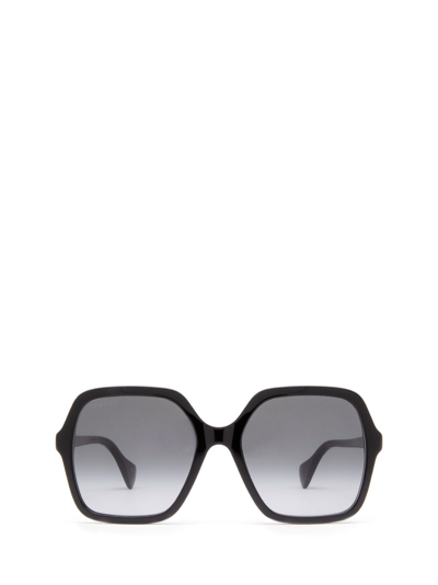 Shop Gucci Eyewear Square Frame Sunglasses In Black