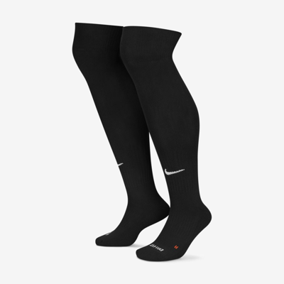 Shop Nike Unisex Baseball/softball Over-the-calf Socks (2 Pairs) In Black